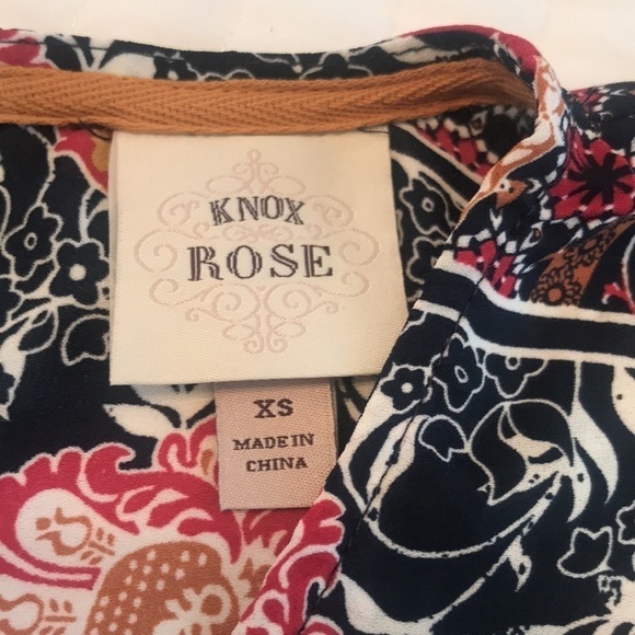 Knox Rose Boho Peasant Top - Picture 10 of 13